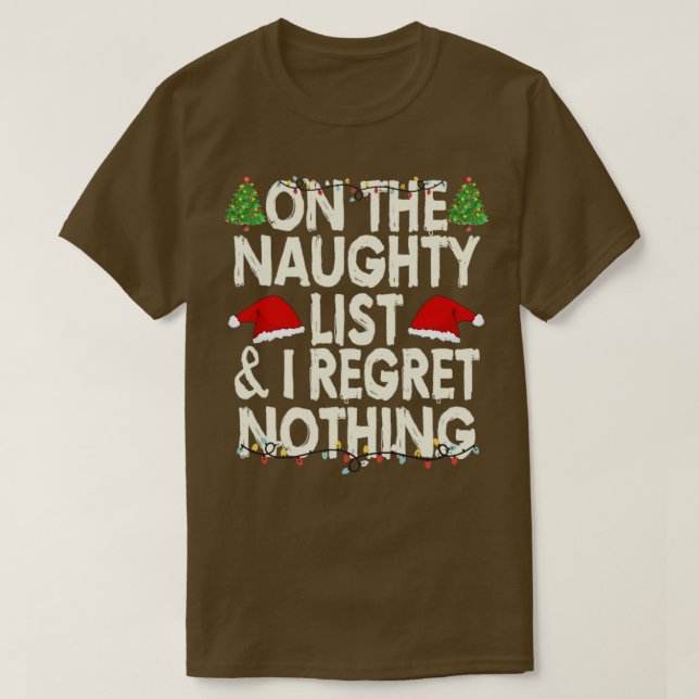 Camiseta Não me arrependo de nada3 (Frente do Design)