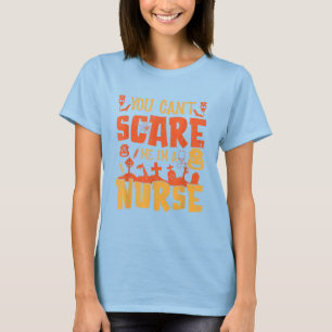 Camiseta Não me assusta, sou enfermeira.