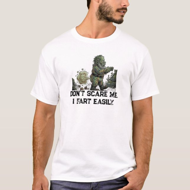 Camiseta Não me assuste (Frente)