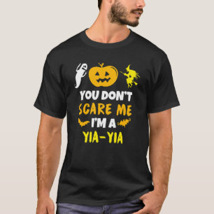 Camiseta Não me assuste Yia Yia Fosse Halloween