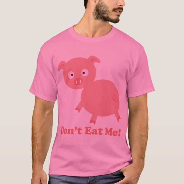 Camiseta Não me coma (Frente)