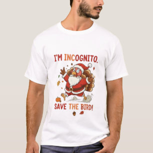 Camiseta não me coma sou o papai noel