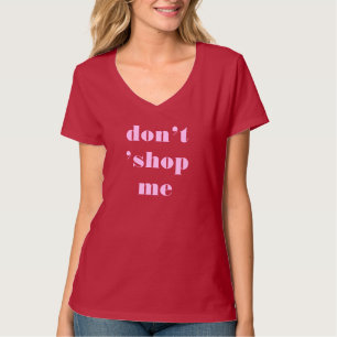 Camiseta não me compre