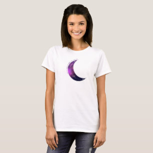 Camiseta Não Me Culpe...é Minha Lua em Capricórnio Roxo