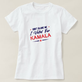 Camiseta Não me culpe, eu votei em Kamala Anti-Trump