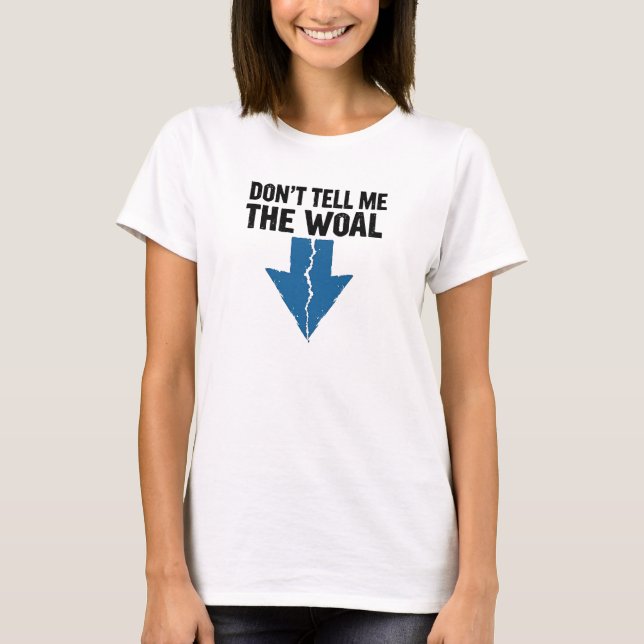 Camiseta Não Me Digam a Verdade - Seta Quebrada (Frente)