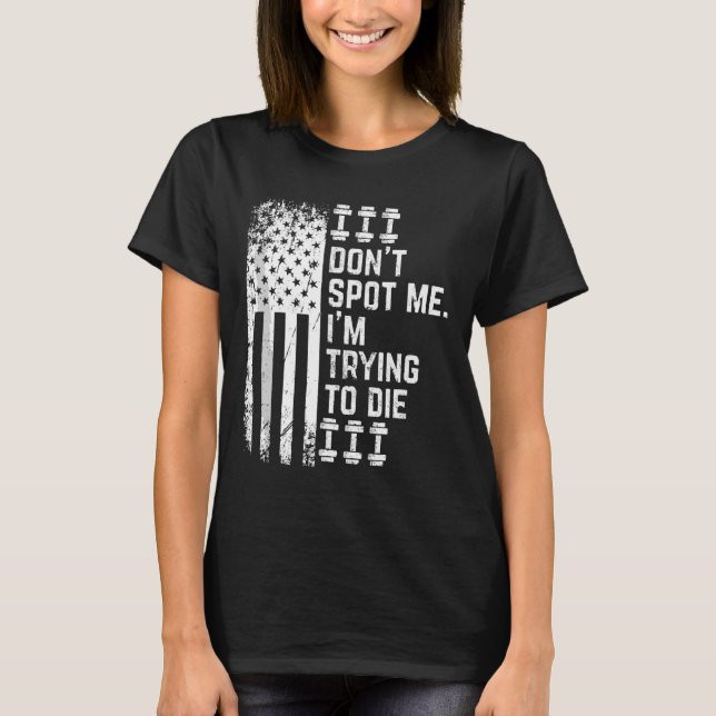 Camiseta Não me entenda que estou tentando morrer, Edifício (Frente)