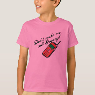 Camiseta Não me faça a avó da chamada!