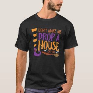 Camiseta Não me faça cair uma casa em você Roupa