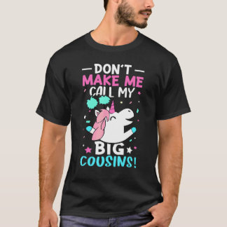 Camiseta Não Me Faça Chamar Meus Primos Grandes