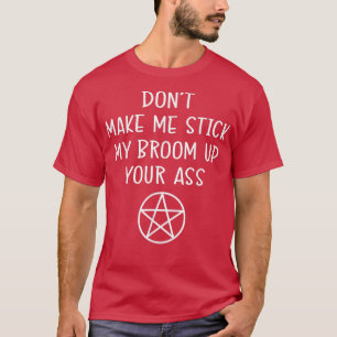 Camiseta Não Me Faça Enfiar A Minha Irmã Pagan Halloween Ch