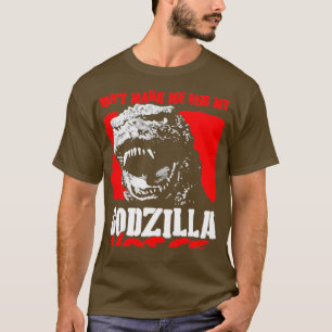 Camiseta Não Me Faça Usar A Voz De Myodzilla