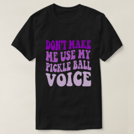 Camiseta Não me faça usar minha voz de BOLA