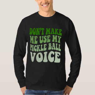 Camiseta Não me faça usar minha voz de BOLA