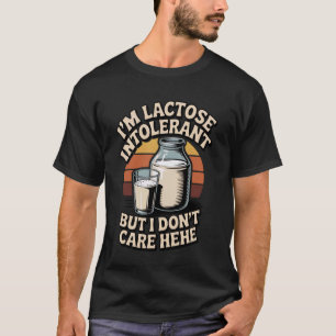 Camiseta Não Me Importo Alergias ao Leite Alimentação Intol