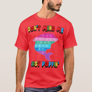 Camiseta Não me importo de só estacionar os pés de golfinho