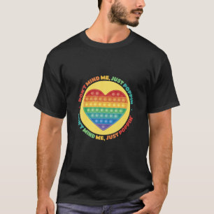 Camiseta Não Me Importo Que Estou Apenas Prendendo, Fidget