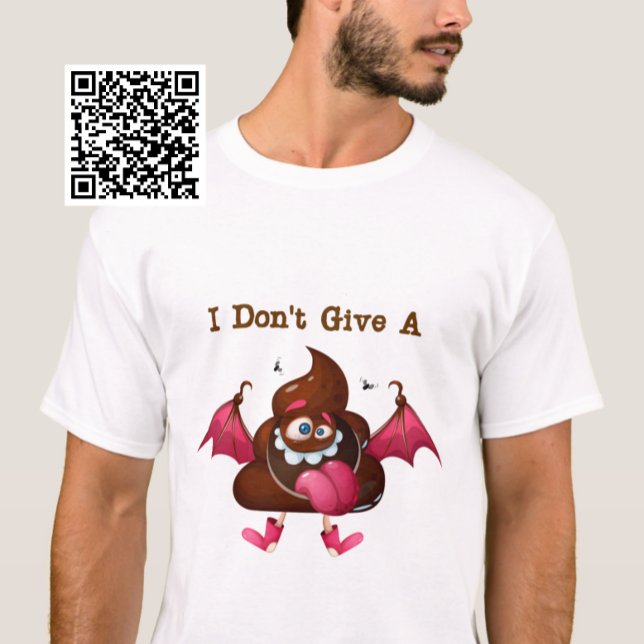 Camiseta Não Me Importo Um Comino (Criador carregado)