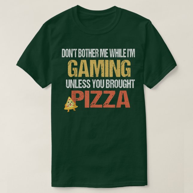 Camiseta Não Me Incomode Enquanto Eu Jogo A Menos Que Você  (Frente do Design)
