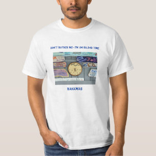 Camiseta Não me incomode que eu estou no tempo da ilha!