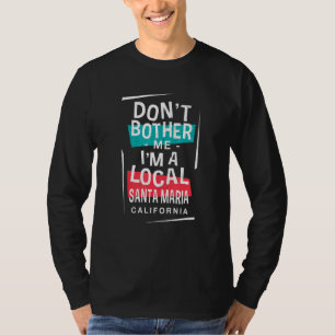 Camiseta Não me incomode, sou Papai noel local, Maria Féria