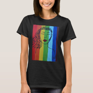 Camiseta Não me julgue por me amar 3 Orgulho Ally Lgbtq Tra