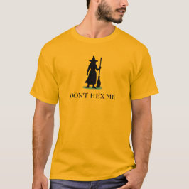 Camiseta Não Me Lance Feitiço Bruxa Paródia da Bandeira de
