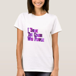Camiseta Não Me Lembro do Título, Mas...