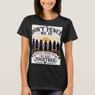 Camiseta Não me limite para os direitos e igualdade das mul