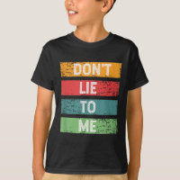Não Me Minta Honestidade Nge Distressed Vintage Ci