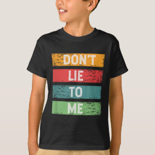 Camiseta Não Me Minta Honestidade Nge Distressed Vintage Ci