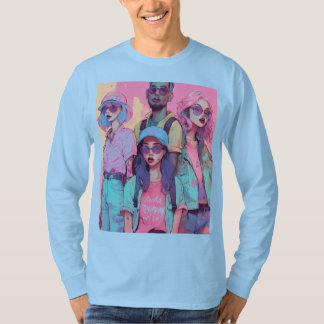Camiseta Não me pare agora: Pastel Vibes Tee