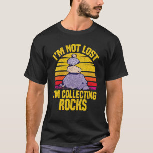 Camiseta Não me perdi coletando Rocks Rock Collector 1