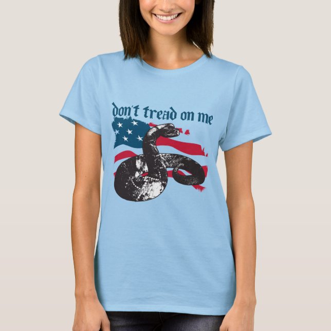 Camiseta Não me pise (Frente)