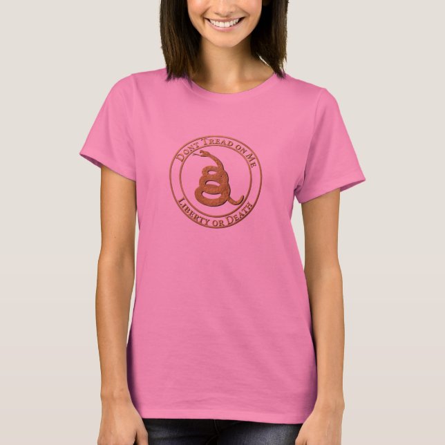Camiseta Não me pise (Frente)