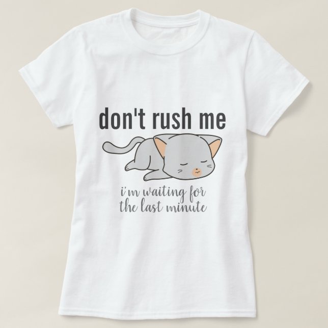 Camiseta Não me pise, gato (Frente do Design)