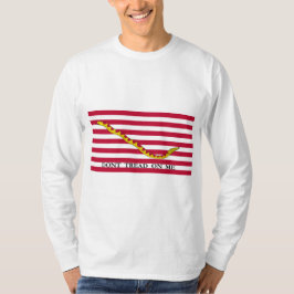 Camiseta Não me pise no Naval Jack dos EUA