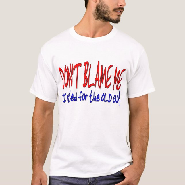 Camiseta NÃO ME RESPONSABILIZE que eu votei para a CARA (Frente)