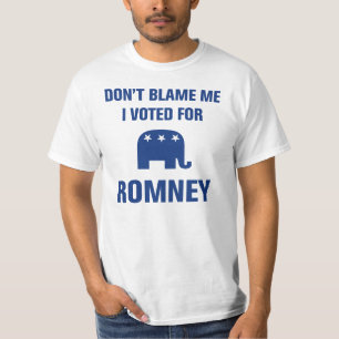 Camiseta Não me responsabilize que eu votei para o t-shirt