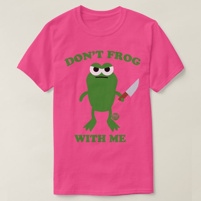 CAMISETA NÃO ME SAPO (Frente do Design)