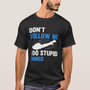 Camiseta Não Me Siga Paracaidista de Paraquedismo