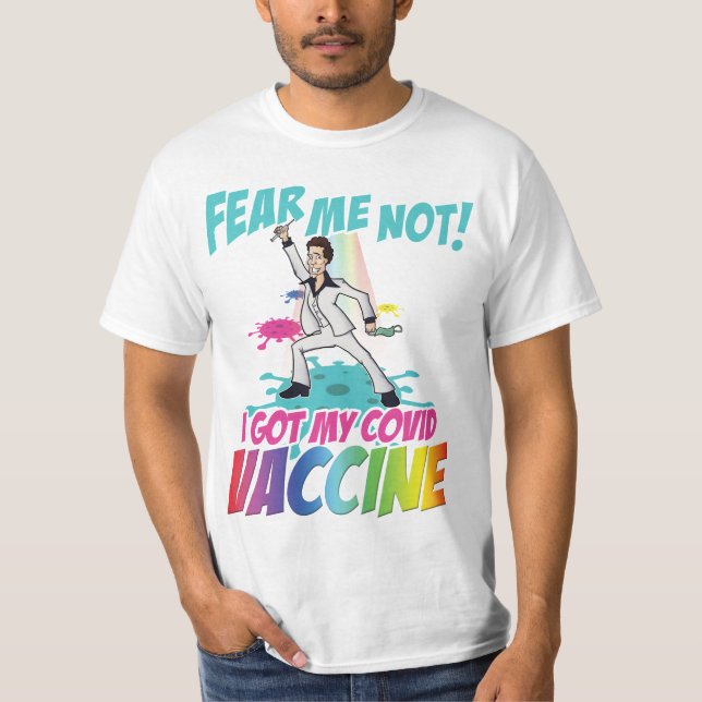 Camiseta Não Me Temo! Disco Edition (Frente)