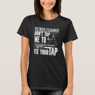 Camiseta Não me toque para consertar sua pulseira de canali