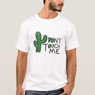Camiseta Não me toques no Legal cacto sarcástico engraça