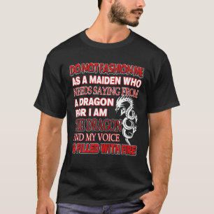 Camiseta Não me venha como donzela que precisa ser salva