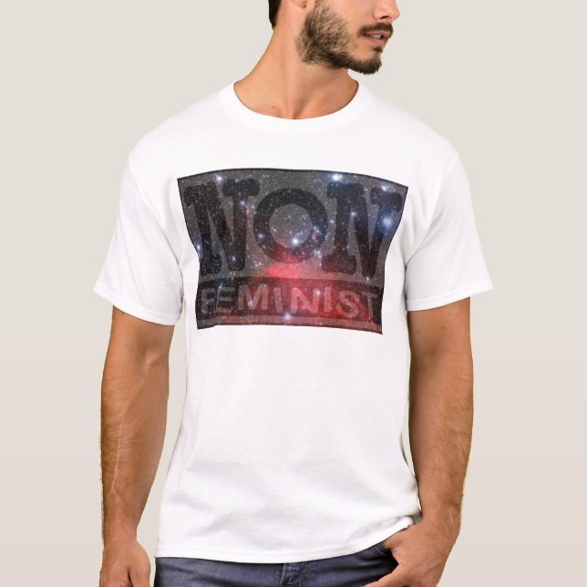 Camiseta não-mercado de câmbios, estrelas vermelhas (Frente)