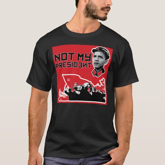 Camiseta não meu caro líder (Frente)