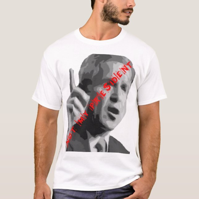 Camiseta não meu presidente (Frente)