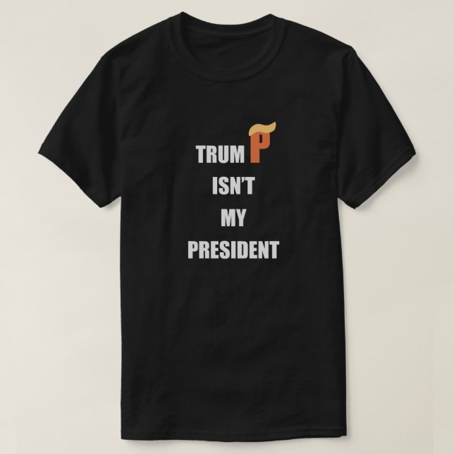 Camiseta Não meu presidente (Frente do Design)