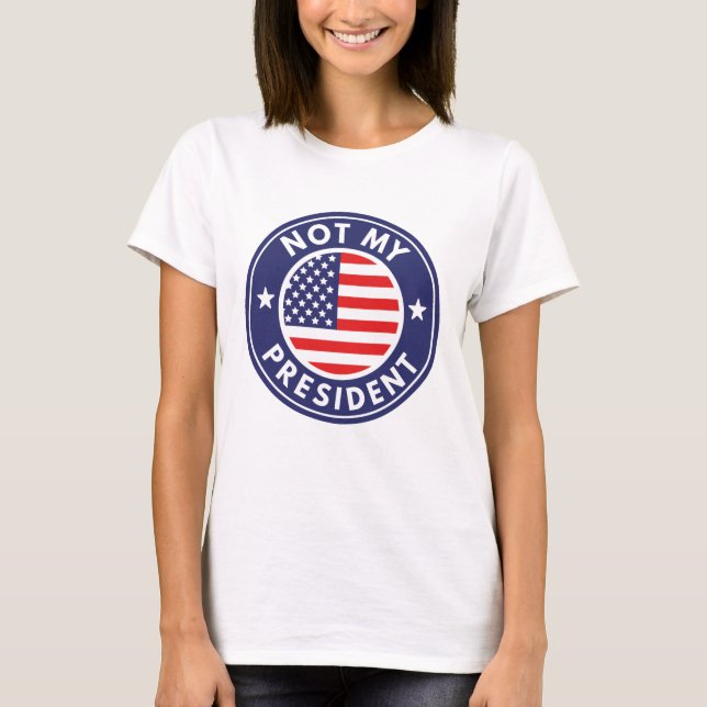 Camiseta Não Meu Presidente (Frente)